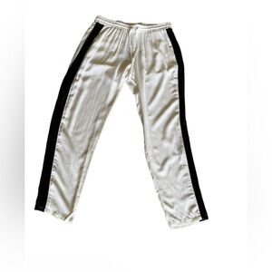 Splendid Rafe Straight Leg Pants Joggers Stone Off White Women's Size M